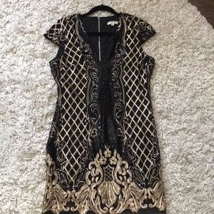 Sequin Cocktail Dress